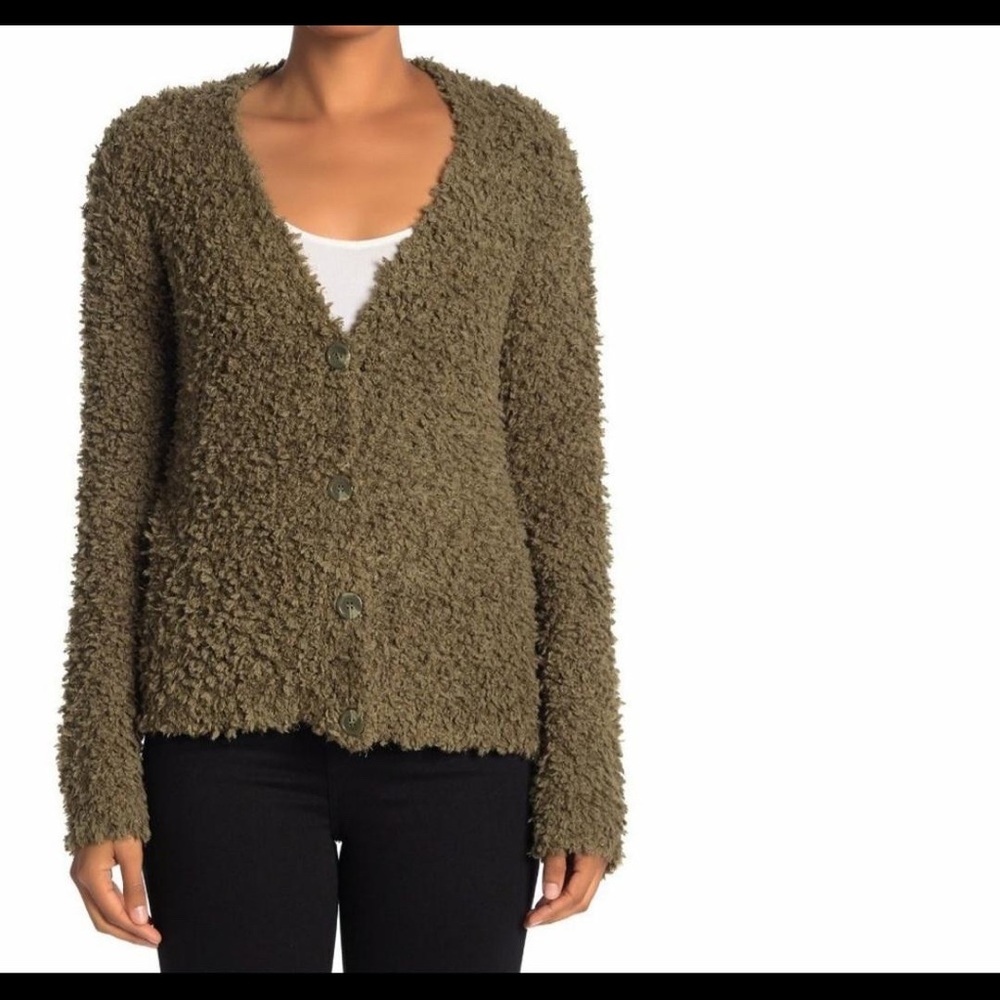 Green Cardigan